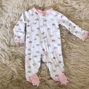 Newborn girls Dino sleeper